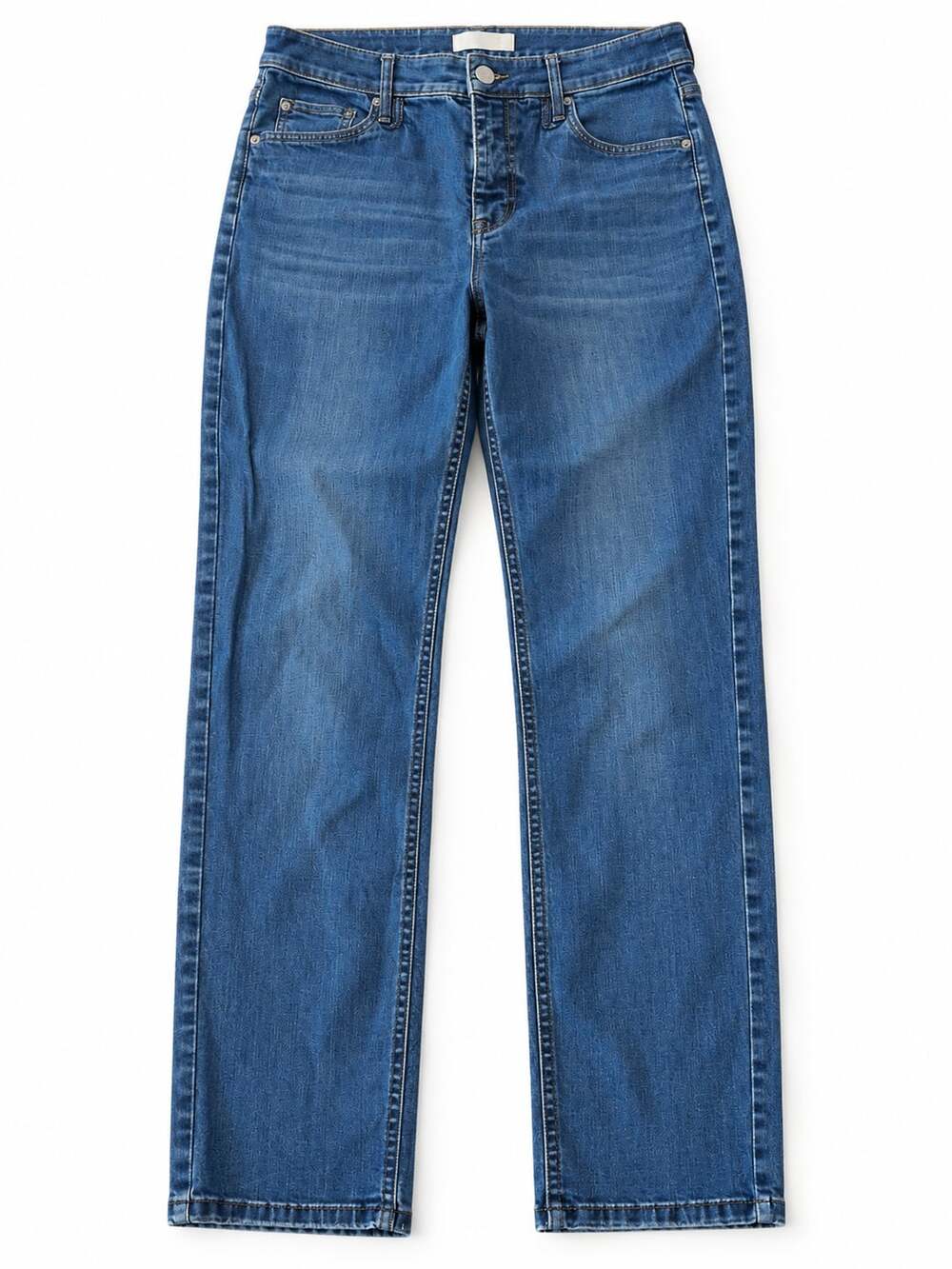 J.Jill Smooth Fit Slim Ankle Jeans Size 8 Blue Denim (w)
